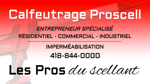 calfeutrage proscell